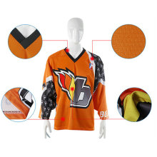 Fashion Plain White Custom Reversible Hockey Jersey Ice Hockey Wear